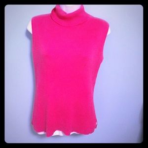 Pierre cardin turtle neck tank top